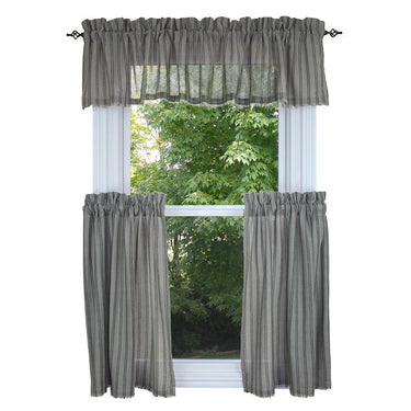 Gristmill - Gray Valance Unlined VL520012U - The Fox Decor